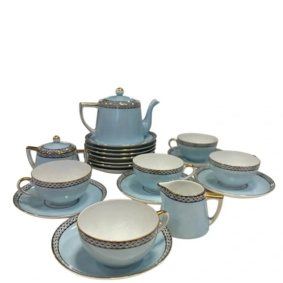 Noritake Beaumont Cons Hand painted Coffee set - Picture 2 of 9